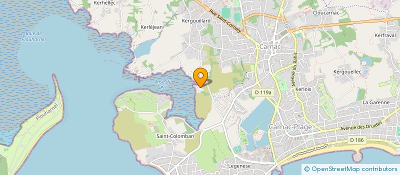 localisation de l'entreprise TOMAT  CARNAC