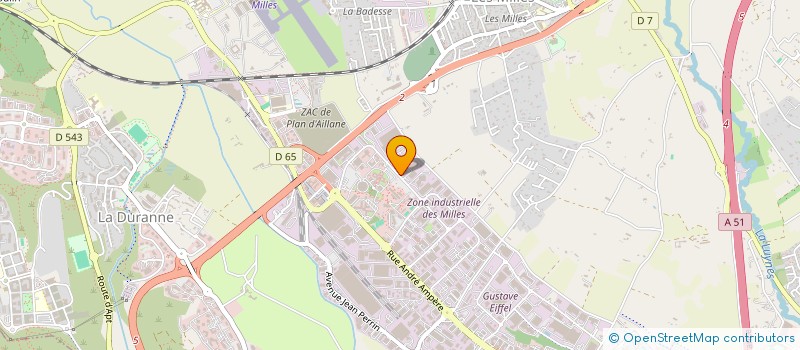 localisation de l'entreprise TOMATEO  SAINT-CANNAT