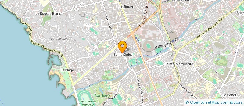 localisation de l'entreprise TOMATIS  MARSEILLE