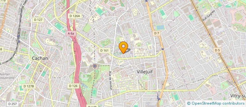 localisation de l'entreprise TOMAWACK à VILLEJUIF
