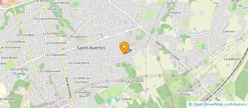 localisation de l'entreprise TOMAX  SAINT-AVERTIN