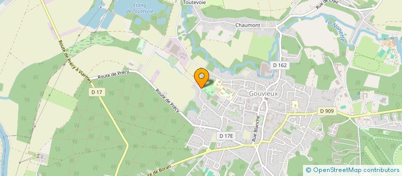 localisation de l'entreprise TOMAXEL  GOUVIEUX