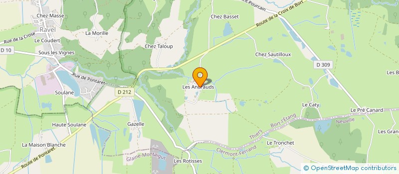 localisation de l'entreprise TOMAXIME  LEZOUX