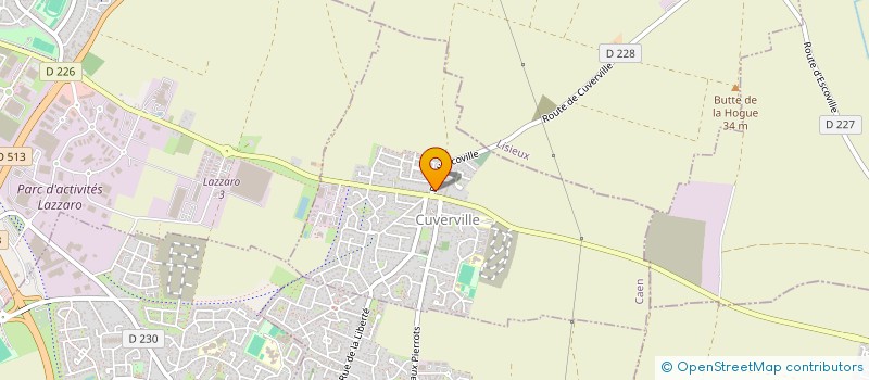 localisation de l'entreprise TOMAZ à CUVERVILLE