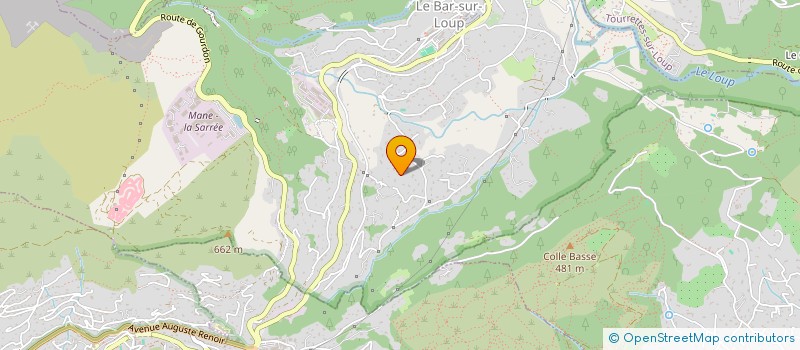localisation de l'entreprise TOMAZO à LE BAR-SUR-LOUP
