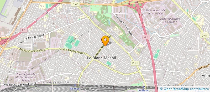 localisation de l'entreprise TOMBAT à LE BLANC-MESNIL