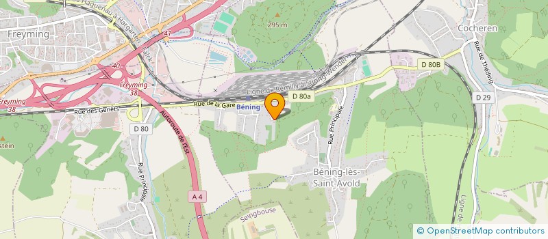 localisation de l'entreprise TOMBAT  BENING-LES-SAINT-AVOLD