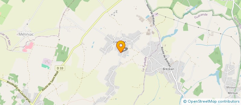 localisation de l'entreprise TOMBELAINE  LA TURBALLE