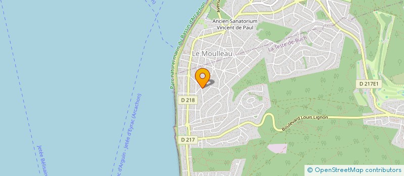 localisation de l'entreprise TOMBERLIBRE  LA TESTE-DE-BUCH