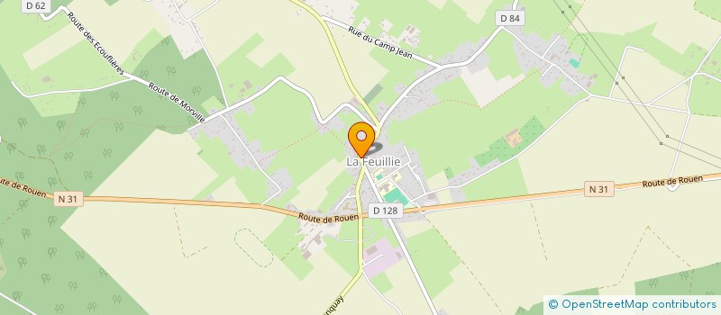 localisation de l'entreprise TOMBETTE LA FEUILLIE à LA FEUILLIE