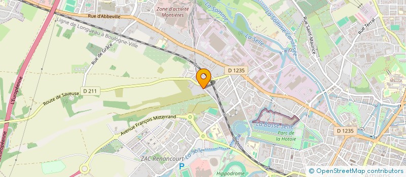 localisation de l'entreprise TOMBOLA  AMIENS