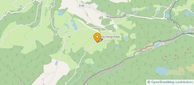 localisation de l'entreprise TOMBU INDUSTRIES à GIRMONT-VAL-D'AJOL