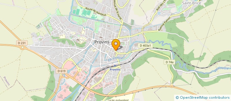 localisation de l'entreprise TOMCAT  PROVINS