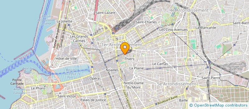 localisation de l'entreprise TOMCAT à MARSEILLE