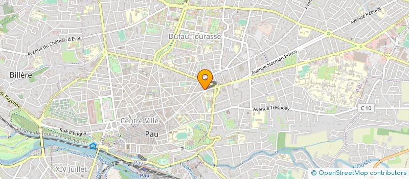 localisation de l'entreprise TOMCAT à PAU