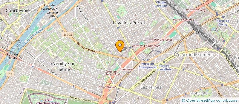 localisation de l'entreprise TOMCAT DOOD à LEVALLOIS-PERRET
