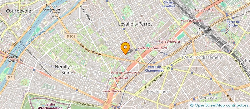 localisation de l'entreprise TOMCAT FREEPRY à LEVALLOIS-PERRET