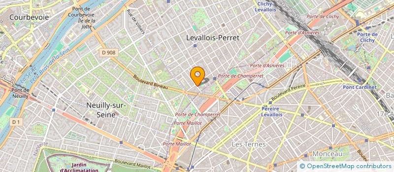 localisation de l'entreprise TOMCAT LIKEO à LEVALLOIS-PERRET
