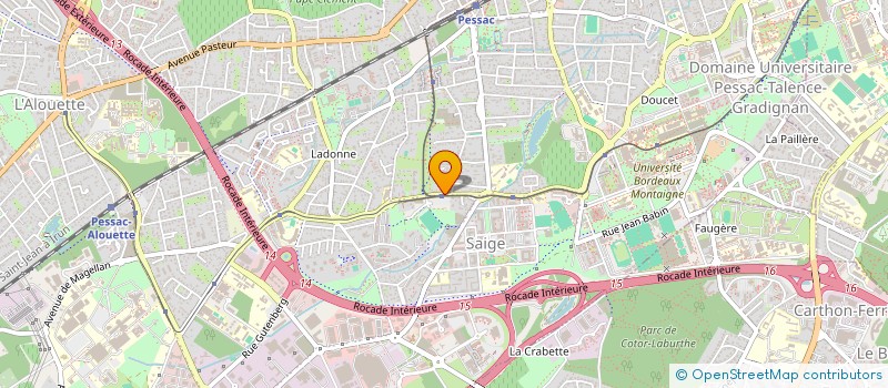 localisation de l'entreprise TOMCHI  PESSAC