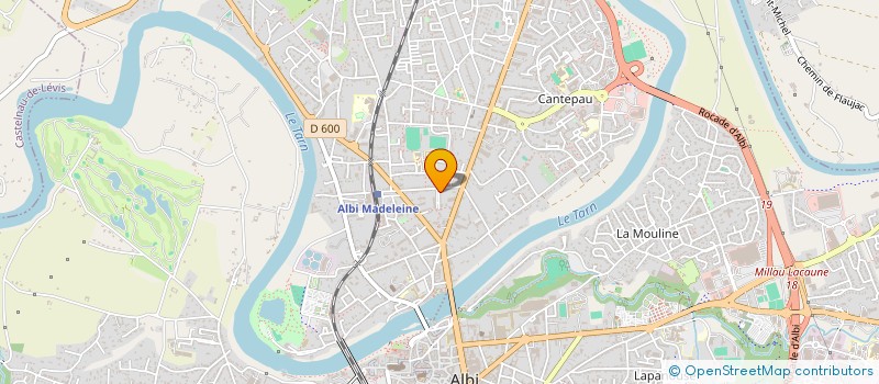 localisation de l'entreprise TOMCO à ALBI