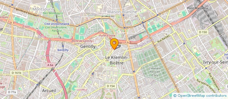 localisation de l'entreprise TOMDEN  LE KREMLIN-BICETRE