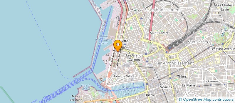 localisation de l'entreprise TOMDIS DISTRIBUTION à MARSEILLE