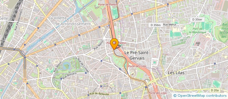 localisation de l'entreprise TOME DEUX  PARIS