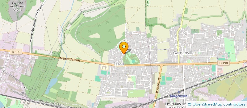 localisation de l'entreprise TOME-ELEC  ISSOU