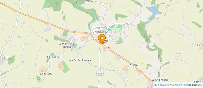 localisation de l'entreprise TOME JESSE à JUVIGNY VAL D'ANDAINE