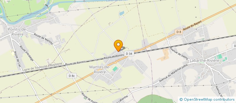 localisation de l'entreprise TOME RIBEIRO JORGE à MARTRES-DE-RIVIERE