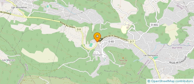 localisation de l'entreprise TOMELIE  MIMET