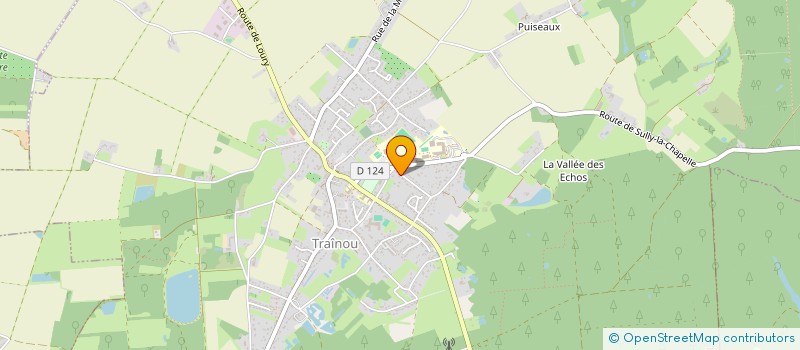 localisation de l'entreprise TOMELPHI à TRAINOU