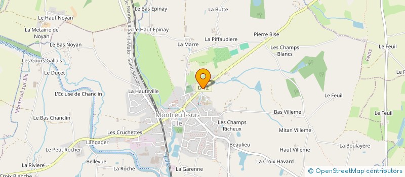 localisation de l'entreprise TOMELULU  MONTREUIL-SUR-ILLE