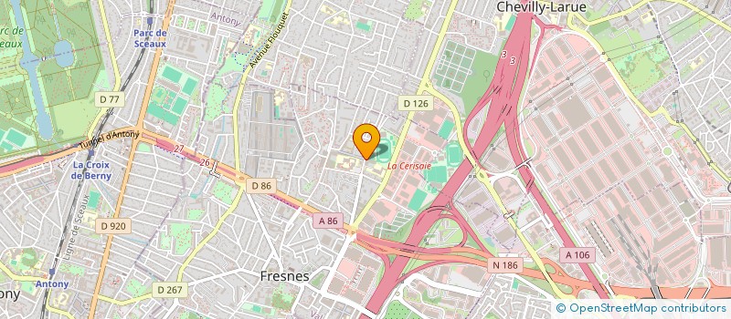 localisation de l'entreprise TOMELY  FRESNES