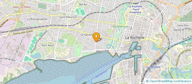 localisation de l'entreprise TOMEMY  LA ROCHELLE