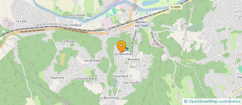 localisation de l'entreprise TOMENZO  MARSAC-SUR-L'ISLE