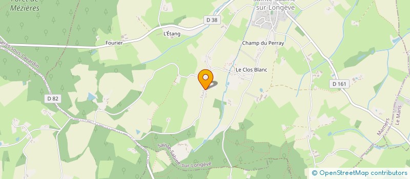 localisation de l'entreprise TOMEO  SAINTE-SABINE-SUR-LONGEVE