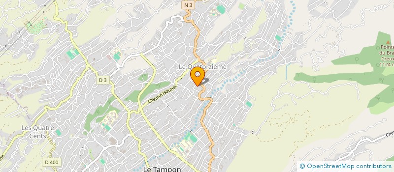 localisation de l'entreprise TOMEPO à SAINT-PIERRE