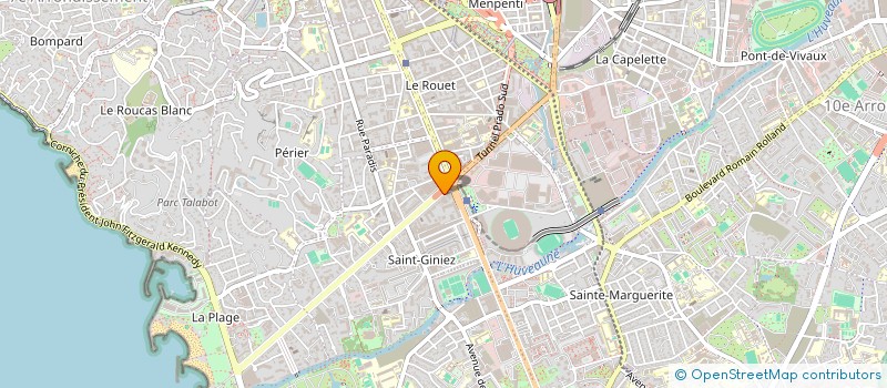 localisation de l'entreprise TOMER ARDITTI CAC  MARSEILLE 8EME