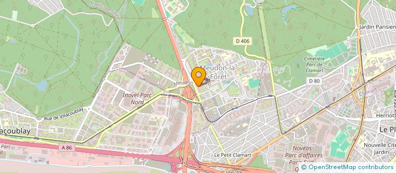 localisation de l'entreprise TOMERO CONSULTING  MEUDON