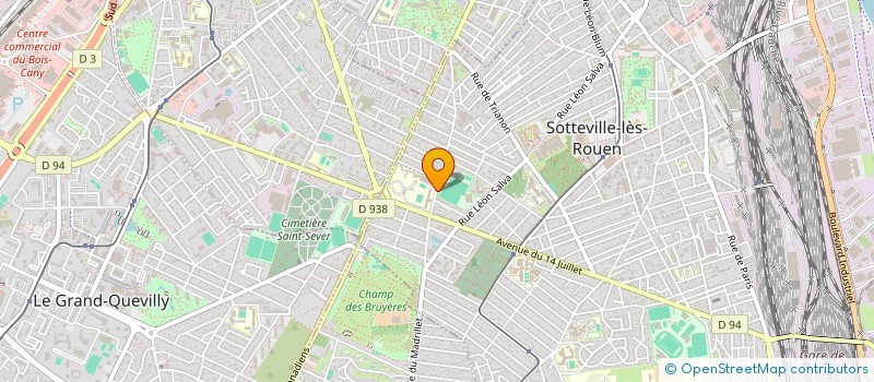 localisation de l'entreprise TOMETTE & CO  SOTTEVILLE-LES-ROUEN