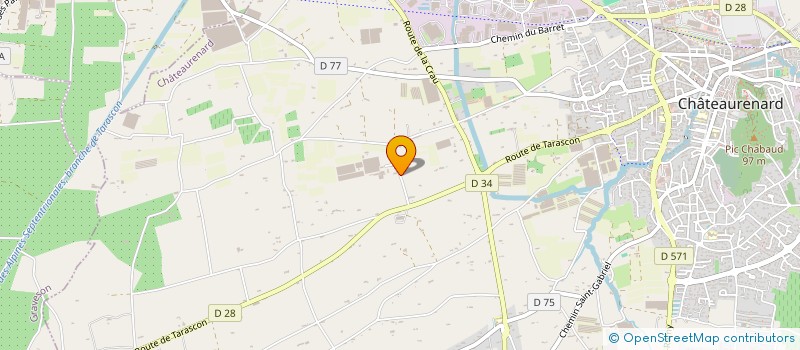 localisation de l'entreprise TOMEXPORT  CHATEAURENARD