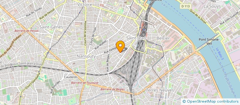 localisation de l'entreprise TOMFIT  BORDEAUX