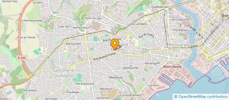 localisation de l'entreprise TOMGO  BREST