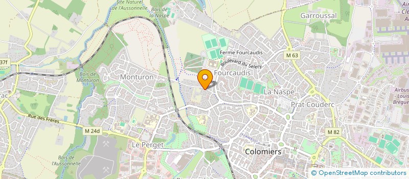 localisation de l'entreprise TOMHAUS à COLOMIERS