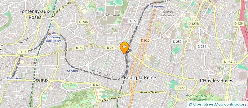 localisation de l'entreprise TOMI CONCEPT à BOURG-LA-REINE