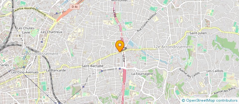 localisation de l'entreprise TOMICA 2 à MARSEILLE 12EME