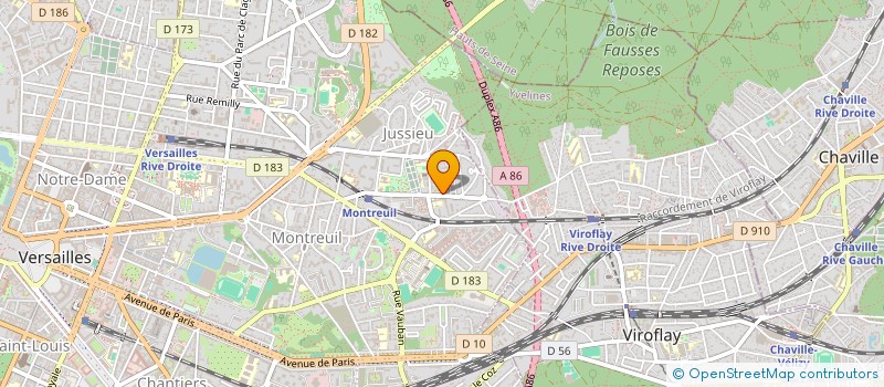 localisation de l'entreprise TOMII BATIMENT à VERSAILLES