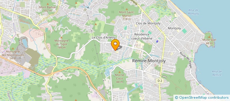 localisation de l'entreprise TOMILI  REMIRE-MONTJOLY