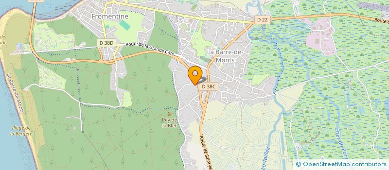 localisation de l'entreprise TOMILLO HLD  LA BARRE-DE-MONTS